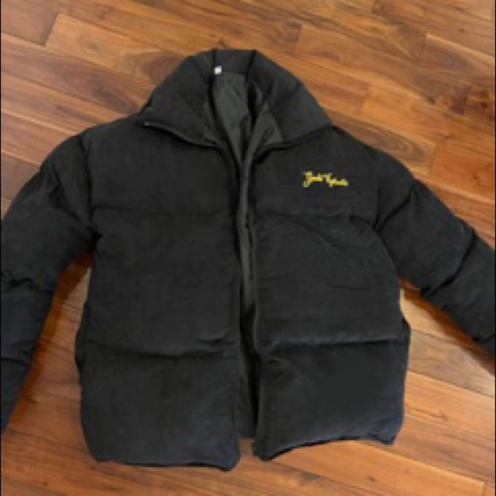 Oversized Suede Puffer